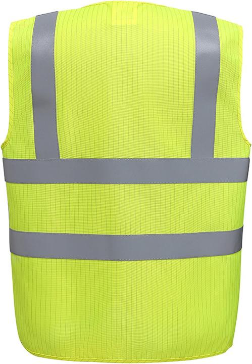 Produktbild Yoko HiVis AntiStatic Flammhemmende Sicherheitsweste (S)