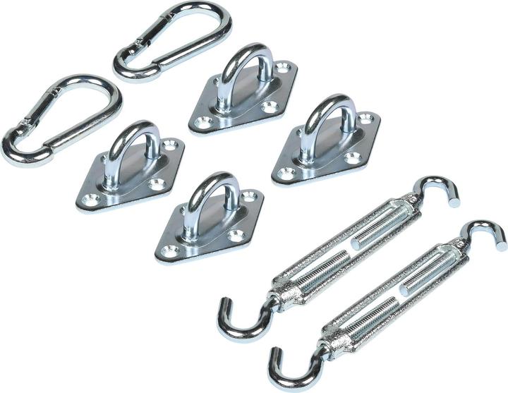 Image du produit Benson Garden Kit de fixation de voil d'ombrage 8 pcs