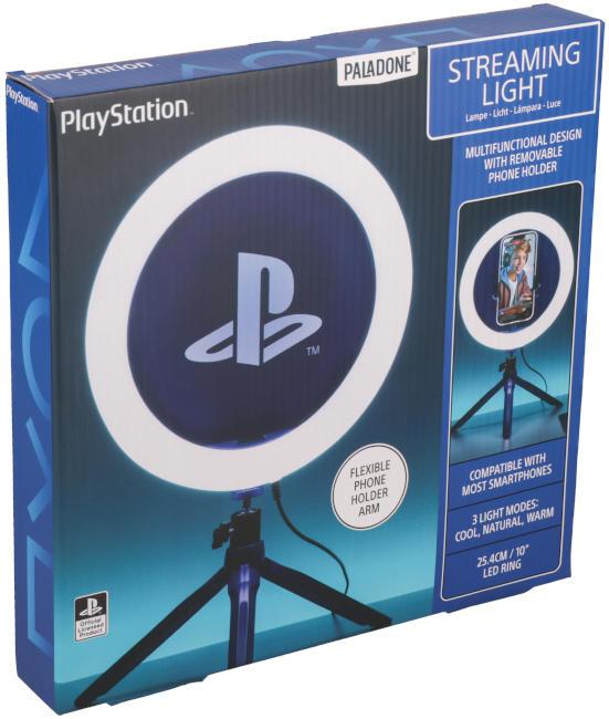 Image du produit Paladone Products PlayStation - Lampe de streaming avec support pour téléphone (Playstation Classic)