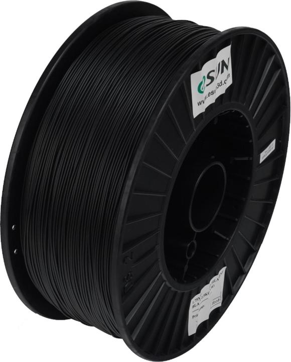 Immagine prodotto eSUN ASA+ Schwarz Filament 1.75mm 2.5Kg (ASA, 1.75 mm, 2500 g, Nero)