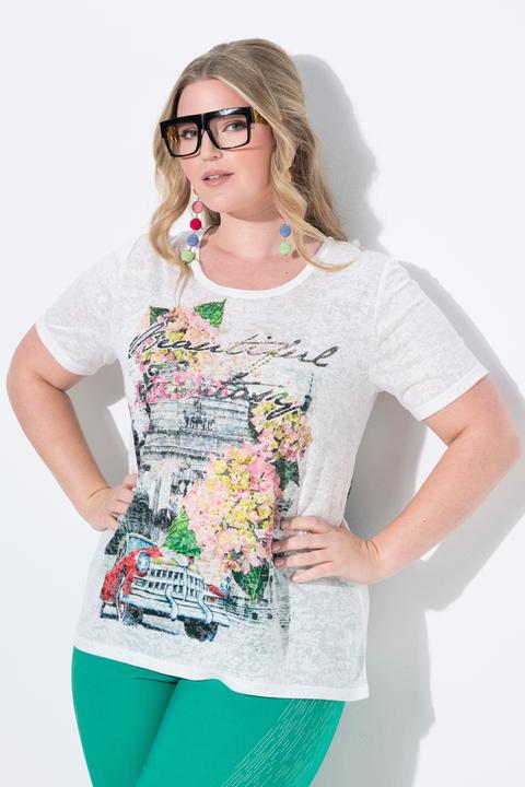 Immagine prodotto Miamoda T-Shirt, Komfort Fit, Stadt-Motiv, Schriftzug (60)