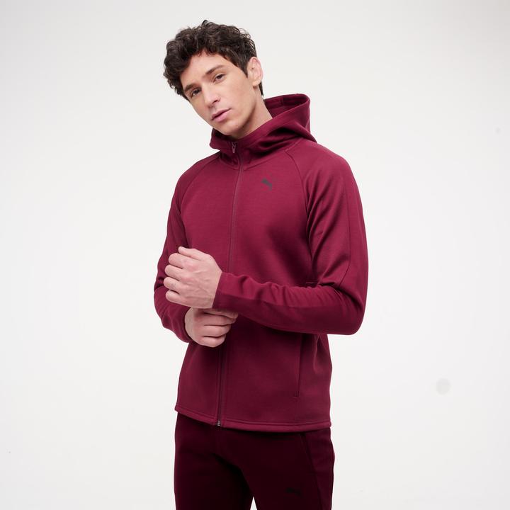 Actual product image Decathlon Kapuzenjacke Herren - Active bordeauxrot (XXL)