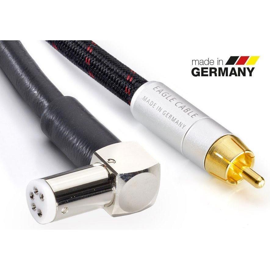 Eagle Cable High End Deluxe Phonokabel (1.50 m, Cinch), Audio Kabel