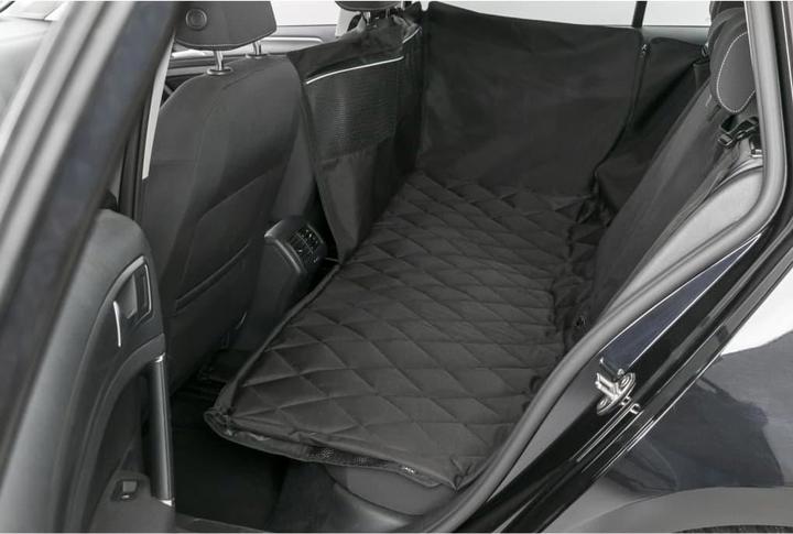 Produktbild Trixie Auto-Schondecke Mit Seitenteilen, 1.55 x 1.30 m, schwarz (Hund, Waschbar)