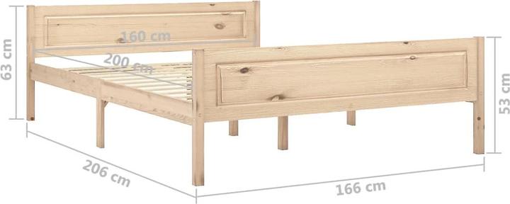 Produktbild vidaXL Kumar (160 x 200 cm)