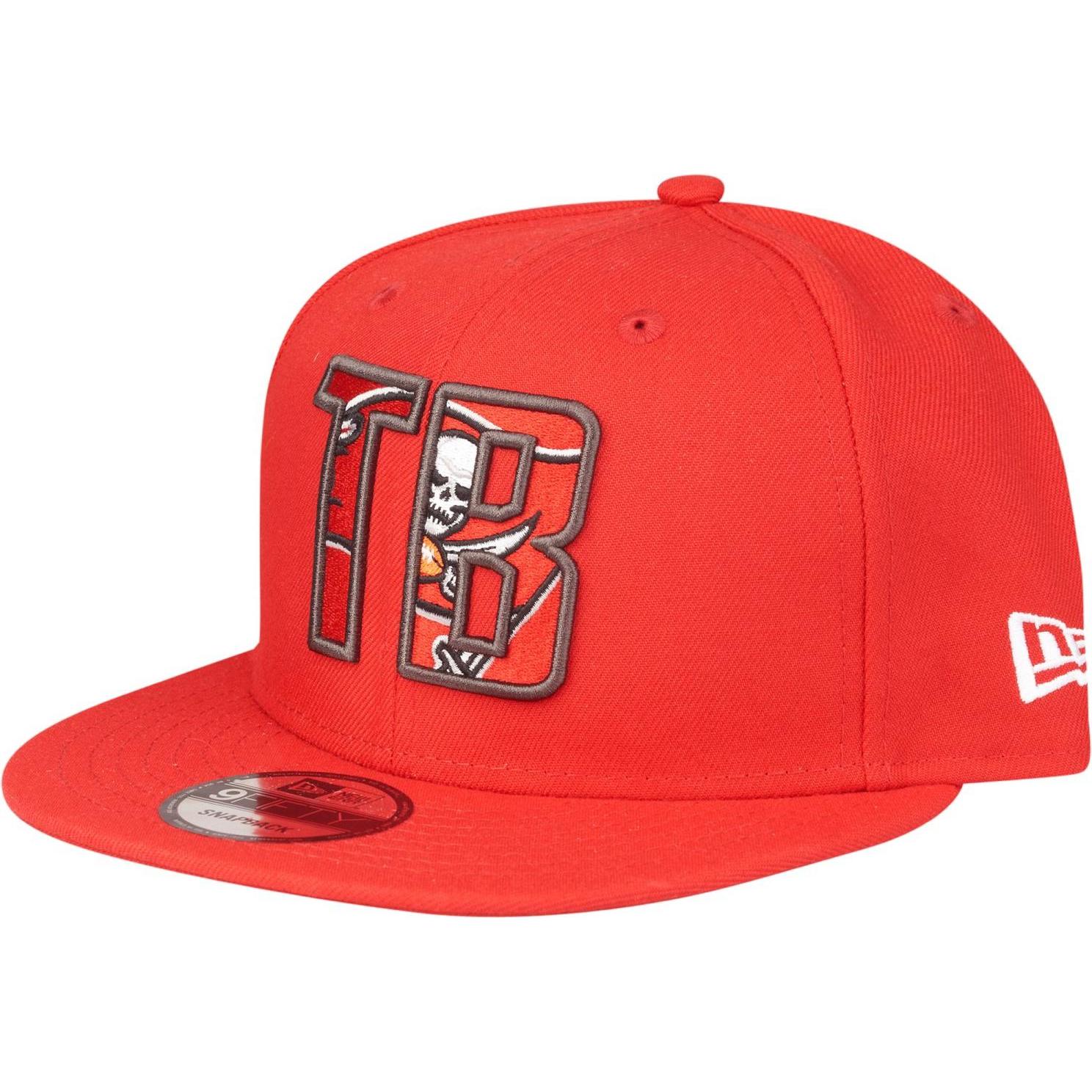 New Era, Herren, Cap, 9Fifty Tampa Bay Buccaneers Tb, Rot, (One Size)