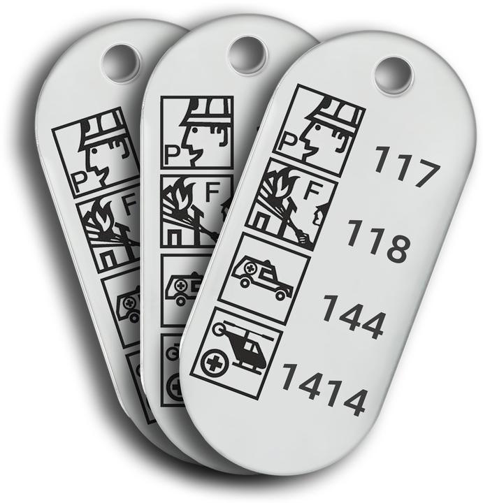 Actual product image Schlüsselfundstelle Schweiz Key Finder - Set of 3