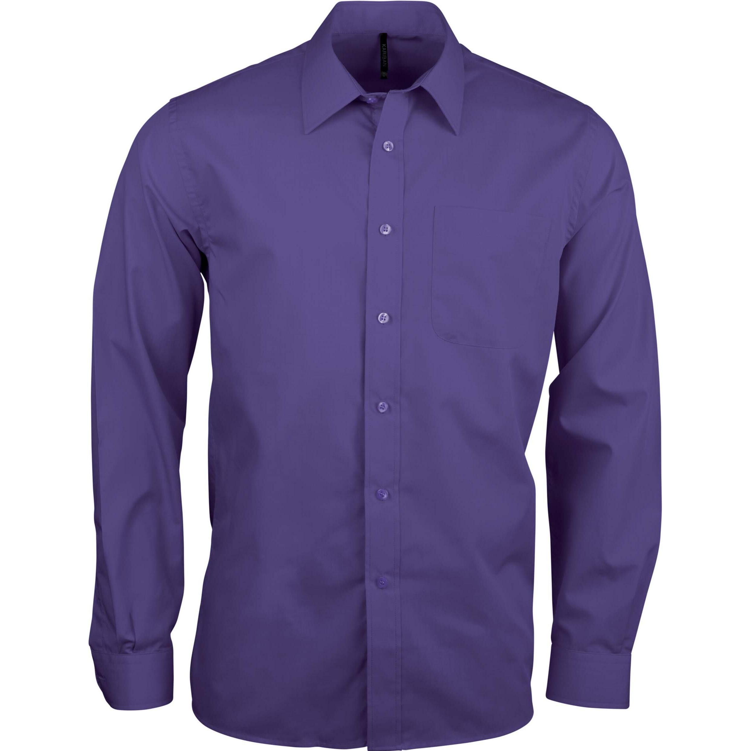 Kariban, Herren, Hemd, Jofrey, Schwarz, (6XL)