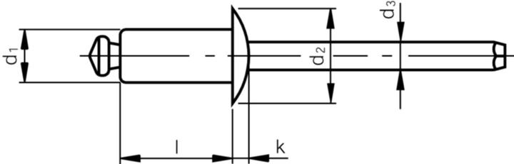 Image du produit POP Rivets aveugles BN1409