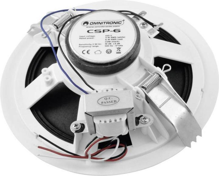 Produktbild Omnitronic CSP6 Deckenlautsprecher (1 Paar)