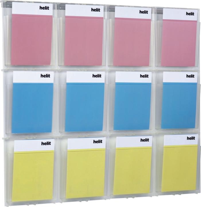 Produktbild Helit Prospekthalter Wandset (A4)