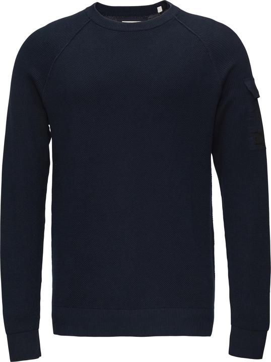 Image du produit S.Oliver Strickpullover Strickpullover mit Raglanärmeln und Strukturmix (S)