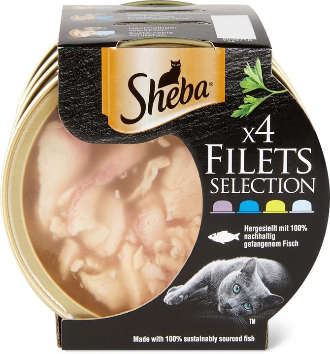 Immagine prodotto Sheba Selezione di filetti (Adulto, 4 pz., 240 g)