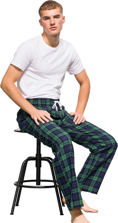 Image du produit Skinni Fit Skinnifit Mens Tartan Pantalon de pyjama (M)
