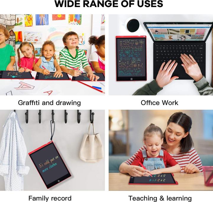 Produktbild Activity Board Buntes LCD-Schreibtablett, LCD-Schreibtablett Elektronisches Tablet Grafiktablett Digitaler