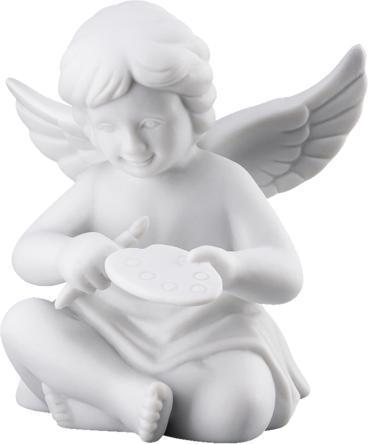 Image du produit Rosenthal Engel klein - Weiss matt - Ange avec palette de peinture