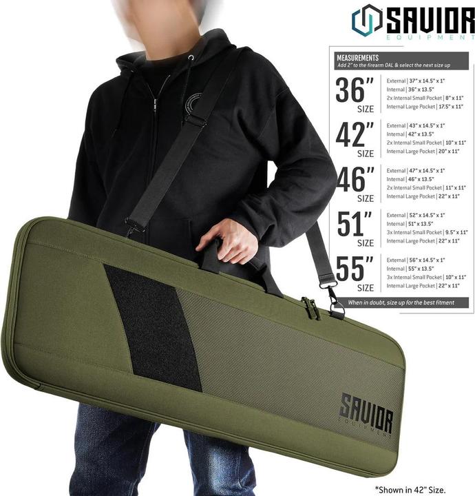 Image du produit Savior Equipment Specialist Single Rifle Case – 36”/42”/46”