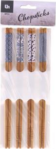 Actual product image Bamboo chopsticks set of 8