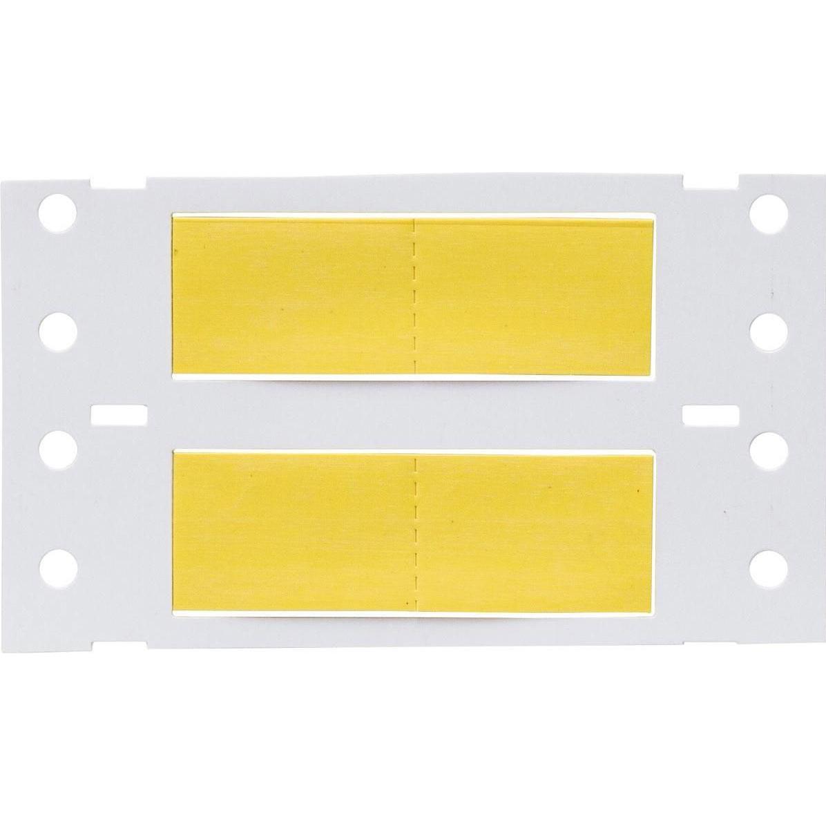 Brady, Etiketten, HX-500-2-YL-2, B-7642, Heatex Schrumpfschlauch 2:1, Gelb, 24,99 x 21,1mm, für Kabeldurchmess