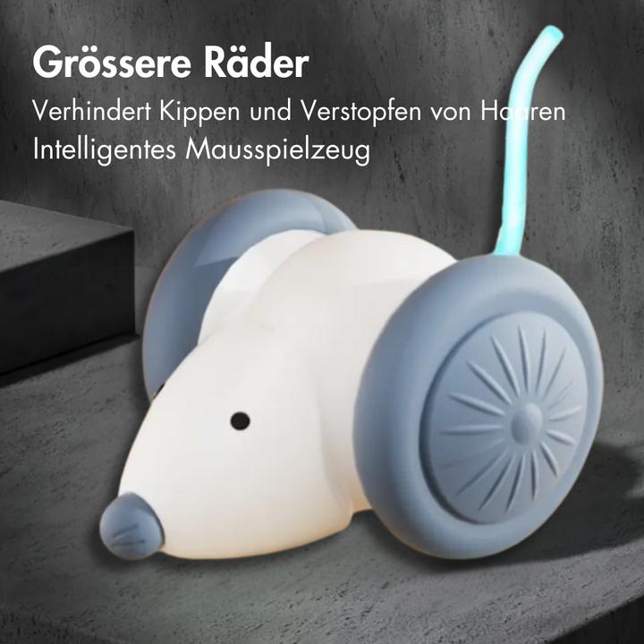 Image du produit Suba Jouet interactif pour chat, souris à LED, électrique, rechargeable par USB (Souris de jeu chat)