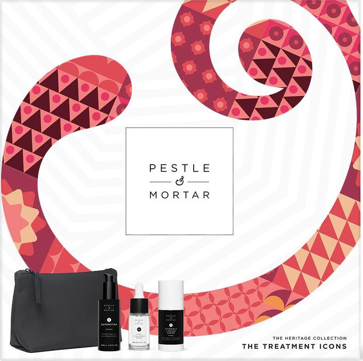 Image du produit Pestle & Mortar Les icônes du traitement La collection Herritage (Kit de soins du visage)