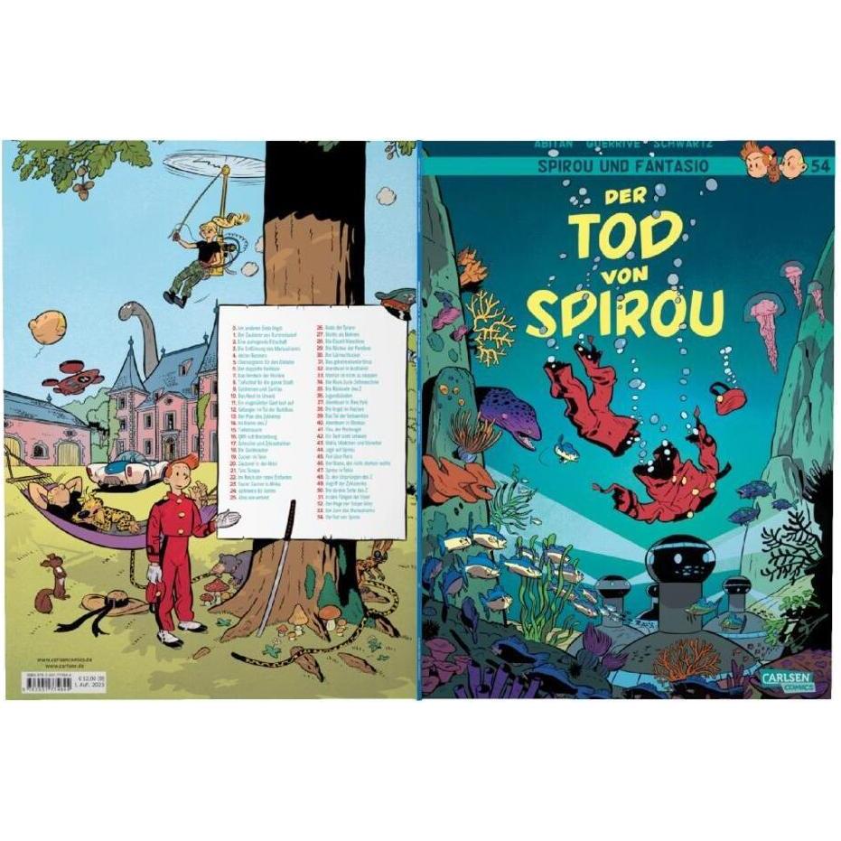 Thumbnail - Spirou und Fantasio: Band 54, Belletristik von Benjamin Abitan, Sophie Guerrive, Olivier Schwartz