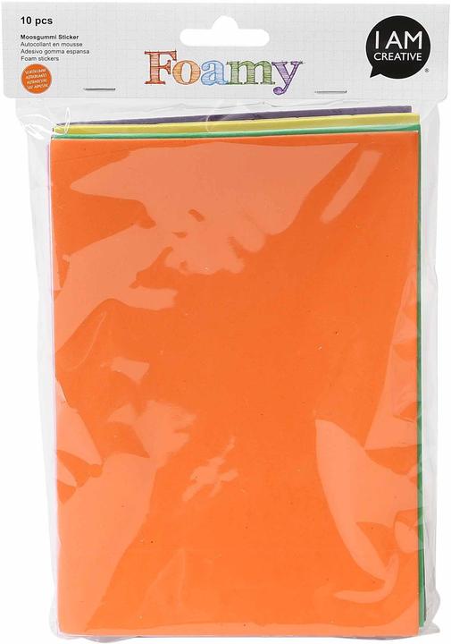 Actual product image I Am Creative Sponge rubber shapes