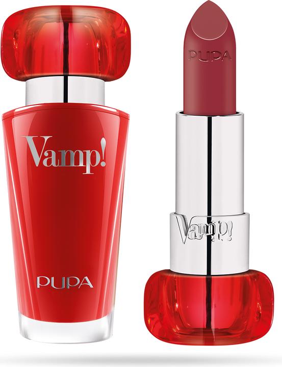 Pupa Milano Lip Liner & Lipstick Vamp! (Creamy Duo) 0.2 g + 0.8 g (200 Tawny Red)