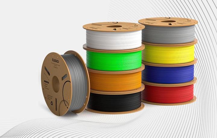 Produktbild Elegoo PLA Filament (White) (PLA, 1.75 mm, 1000 g)