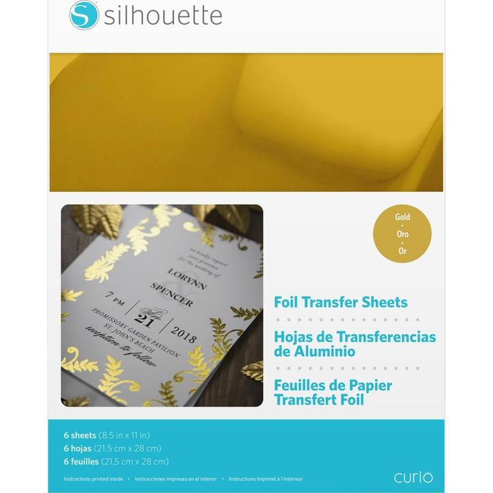 Image du produit Silhouette Transfert de feuilles d'or