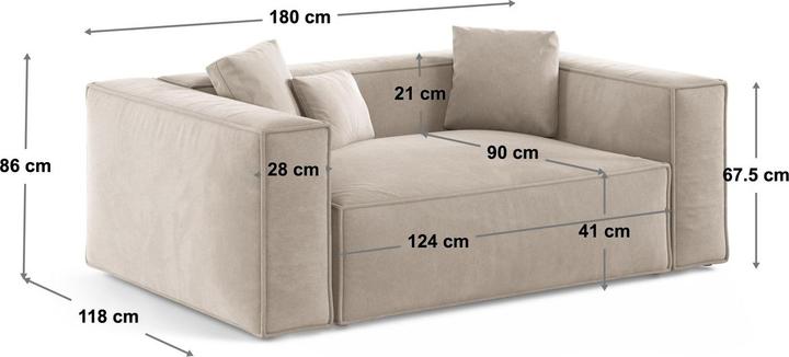 Produktbild Cosmopolitan Design Aveiro (2-Sitzer)