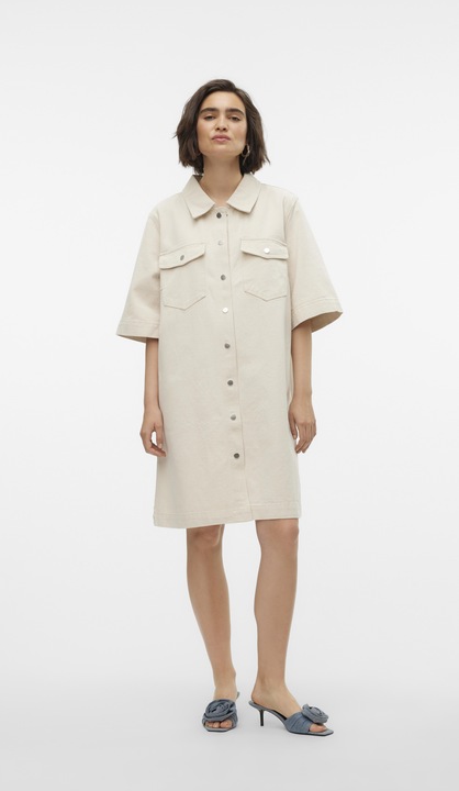Produktbild Vero Moda VMFENJA Kurzes Kleid Jeanskleid (L)