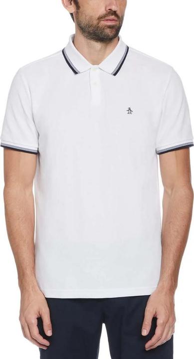 Actual product image Original Penguin Mens Piqué Tipped Polo Shirt (S)