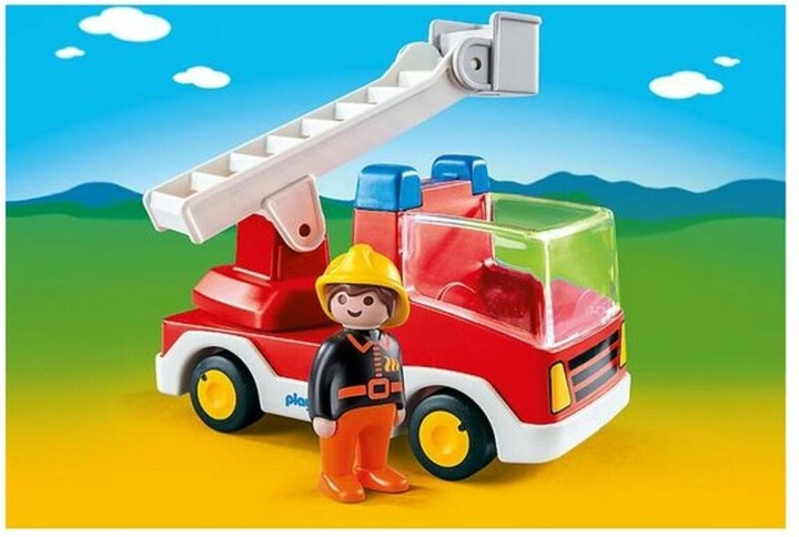 Actual product image Playmobil Fire engine vehicle (6967, Playmobil 1.2.3)
