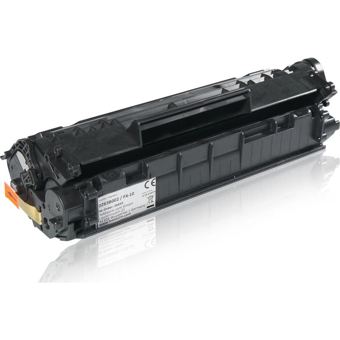 Inkadoo, Toner, Toner kompatibel zu Canon 0263B002 / FX-10 Toner, schwarz Schwarz (BK)