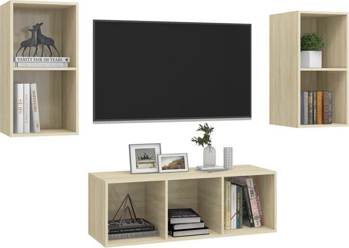 Immagine prodotto vidaXL TV-Schrank-Set (37 x 37 x 107 cm)
