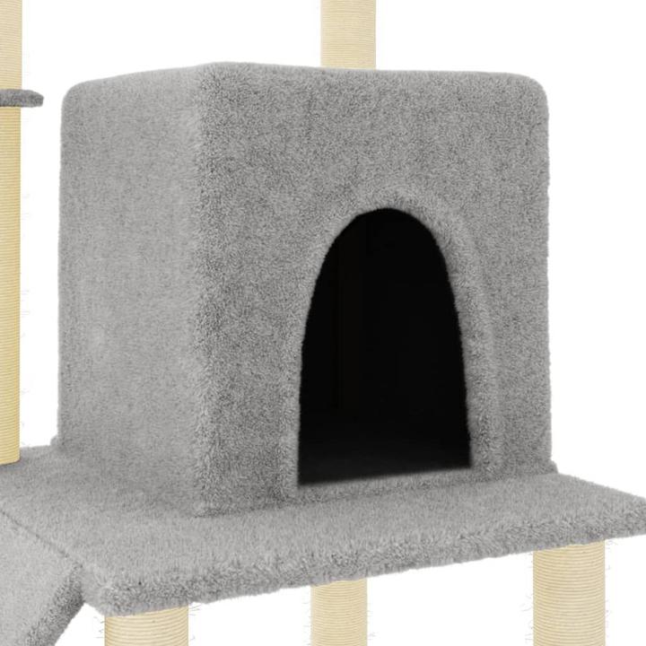 Actual product image vidaXL Kratzbaum (96.50 cm, Light grey)