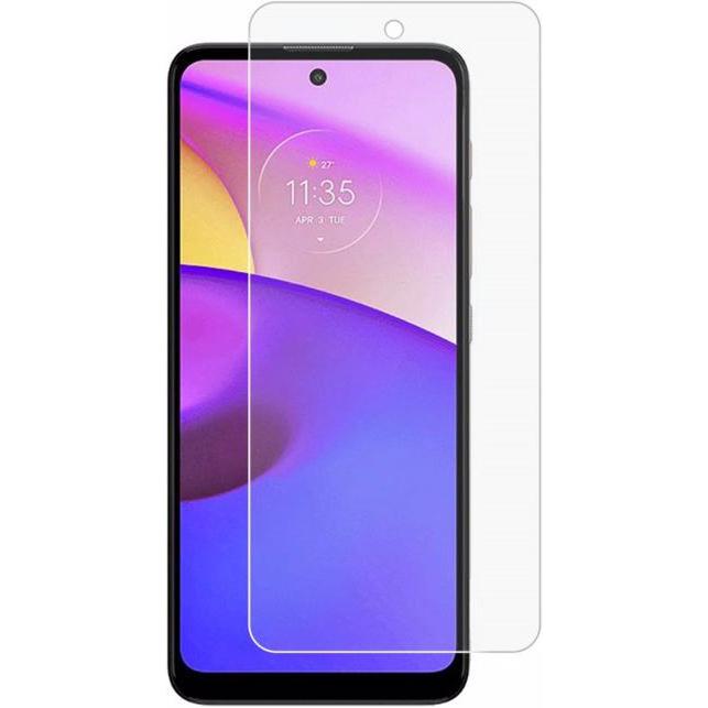 MU Budget Schutzglas Displayschutz (1 Stück, Motorola Moto E40), Smartphone Schutzfolie, Transparent