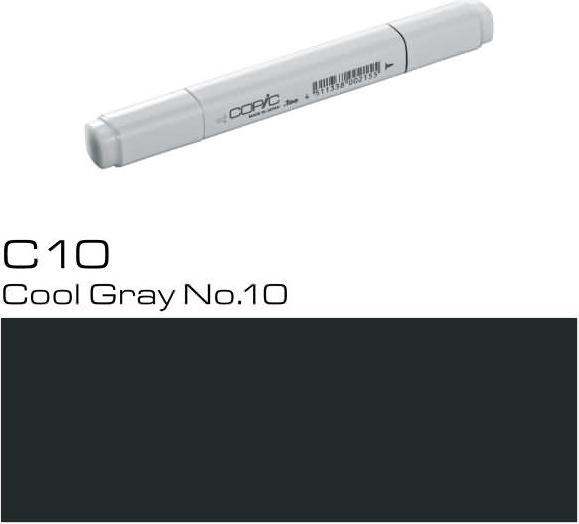 Image du produit Copic Marqueur graphique Classic Type C - 10 (C-10 - Cool Gray No.10, 1 x)