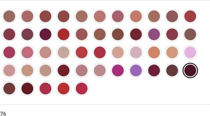 Actual product image Radiant Professional Matt Lasting Lip Color Ultra Nourishing Moisturizing Long Lasting Lipstick With (76)