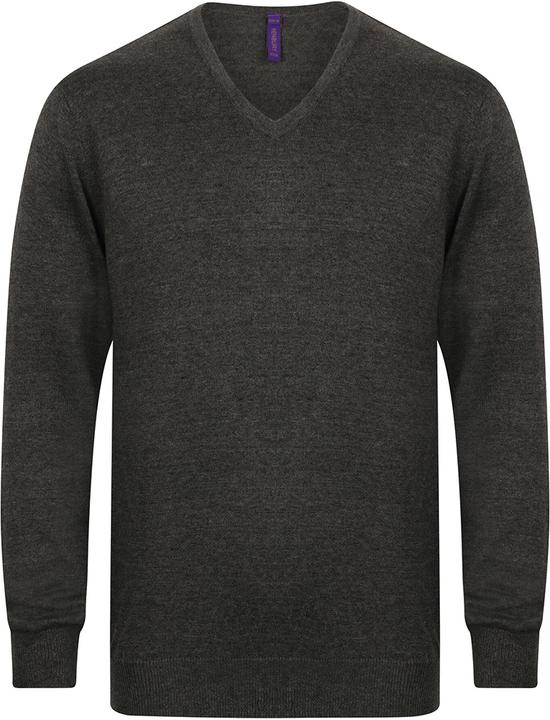 Immagine prodotto Henbury Maglia a maglia fine Felpa con scollo a V (3XL)