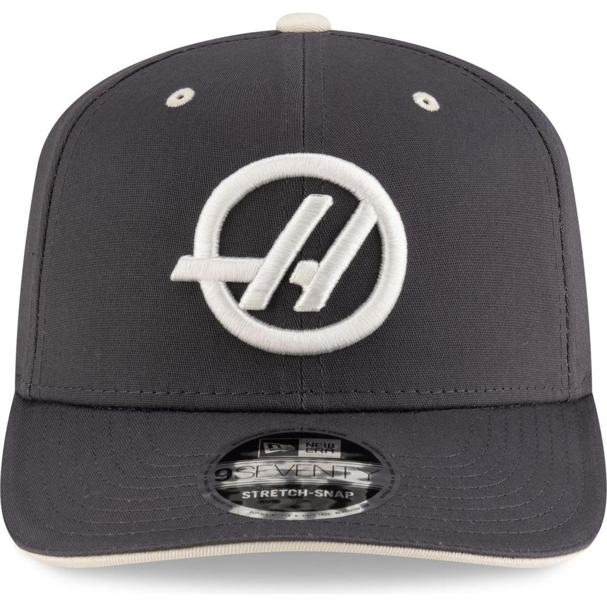 Thumbnail - New Era, Cap, 9Seventy Stretch Snapback Cap - F1 HAAS charcoal