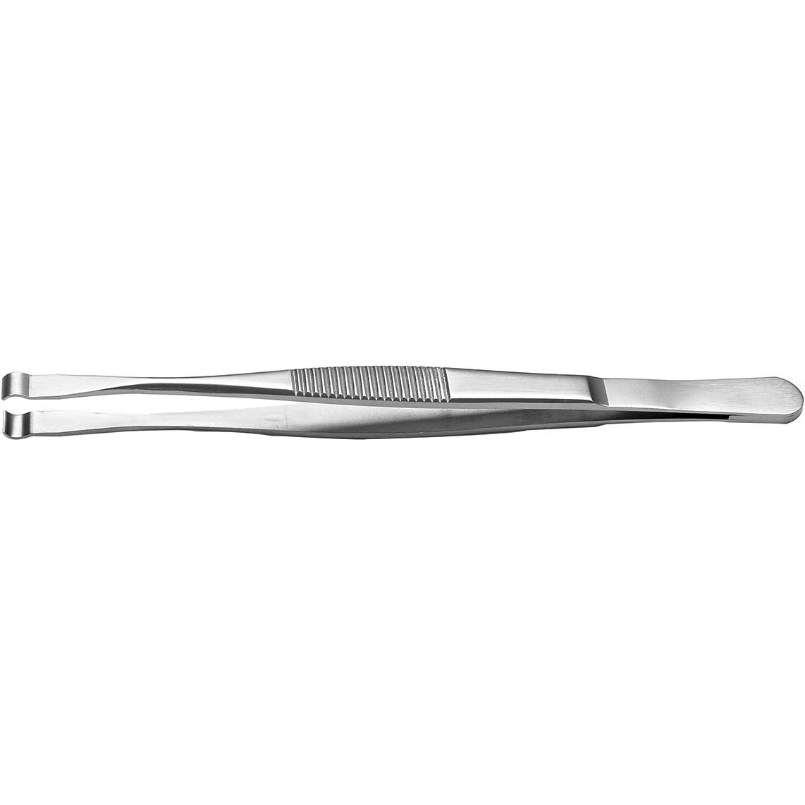 Rs Pro, Pinzette, Edelstahl Pinzette Säurebeständig, Spitze Gerillt zylindrisch, 145 mm