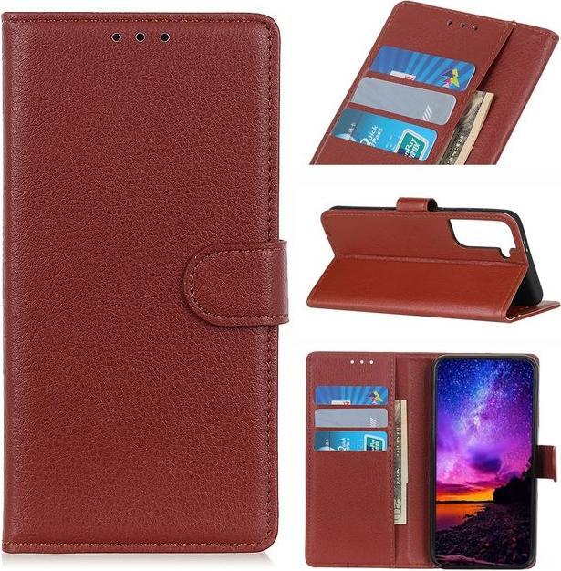 Image du produit MU Classic Série de couvertures de livres en cuir litchi (Samsung Galaxy S21+)