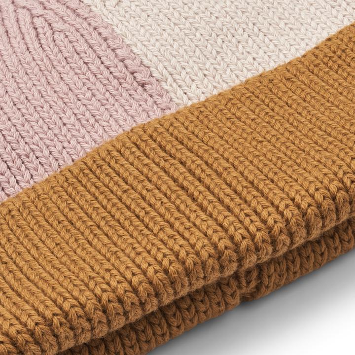 Actual product image Liewood Ezra Beanie Warm Lavender Mix