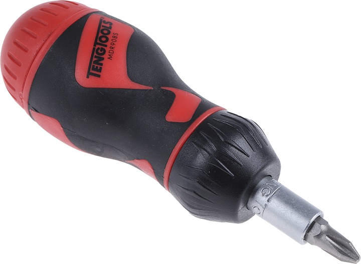 Produktbild Teng Tools Ratschenschraubendreher 1/4 Zoll x 100 mm, 8 Stück (6-Kant)
