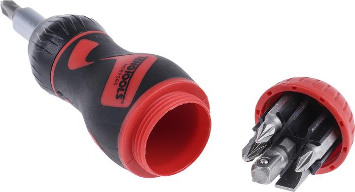 Productafbeelding Teng Tools Ratelschroevendraaier 1/4 inch x 100 mm, 8 stuks (Zeshoekig)