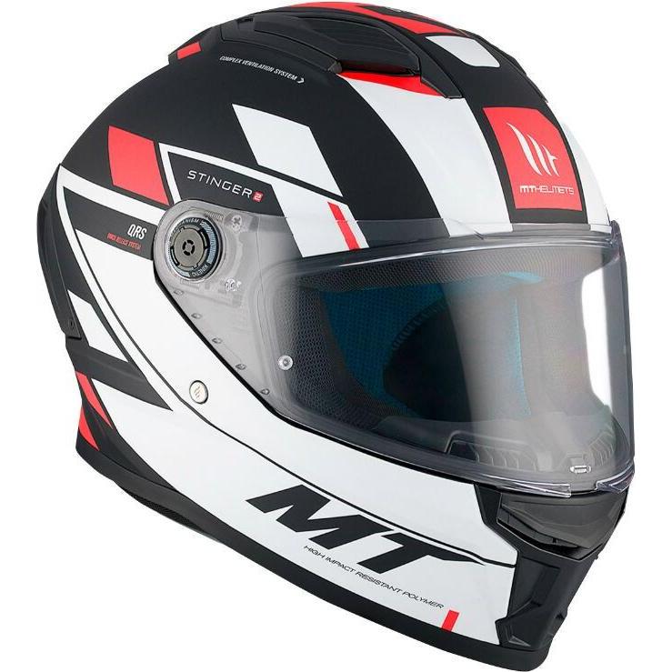 MT Helmets, Motorradhelm, Stinger 2 Zivze B5 (55 - 56 cm, S)