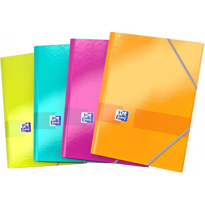 Elba, Mappe, Eckspannermappe SCHOOL LIFE, 170 x 220 mm, sortiert mit Beschriftungsetikett, aus Karton 400 g/qm, m (30 x)