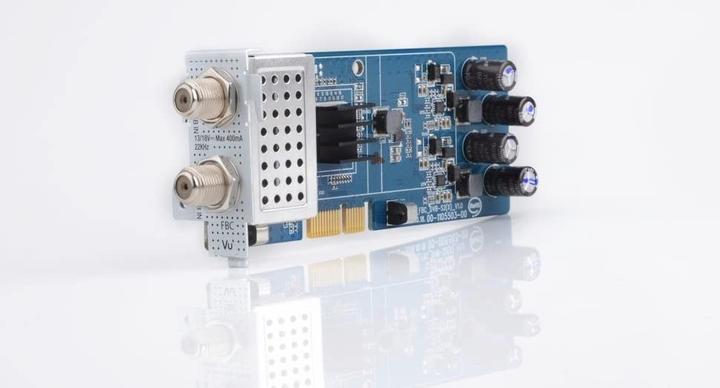 Actual product image Vu+ DVB-S2 /S2X FBC Twin Tuner Duo (8 GB, 2x DVB-S2X, CI+ slot)